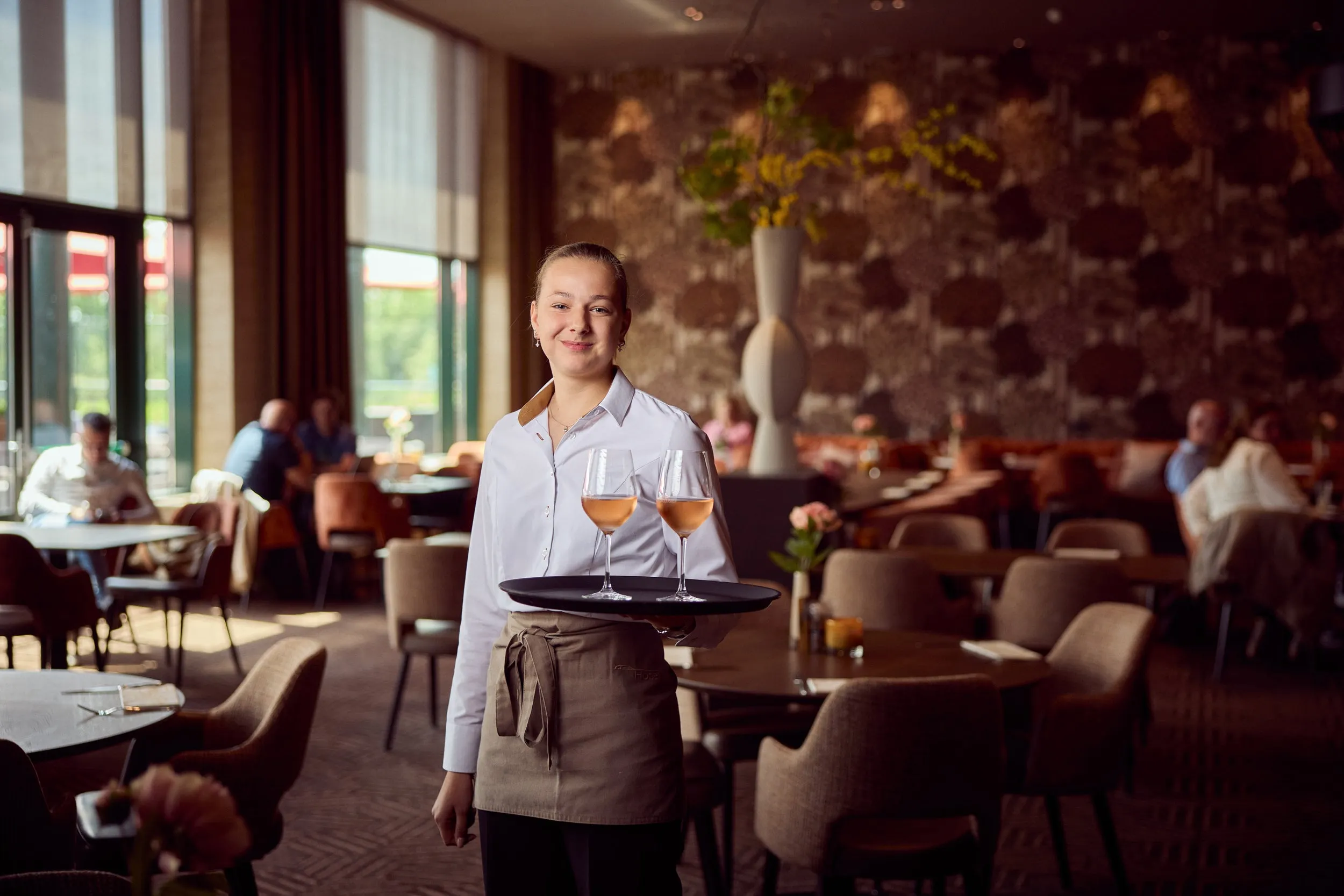 Bediening medewerker