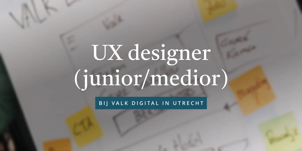 UX Designer (Junior/medior)