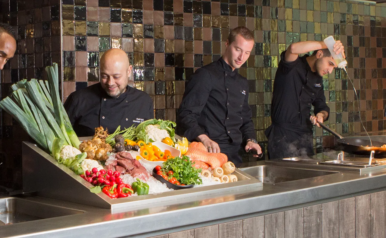 Live Cooking Buffet Exclusief
