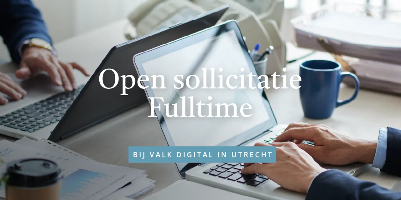Open sollicitatie - Fulltime