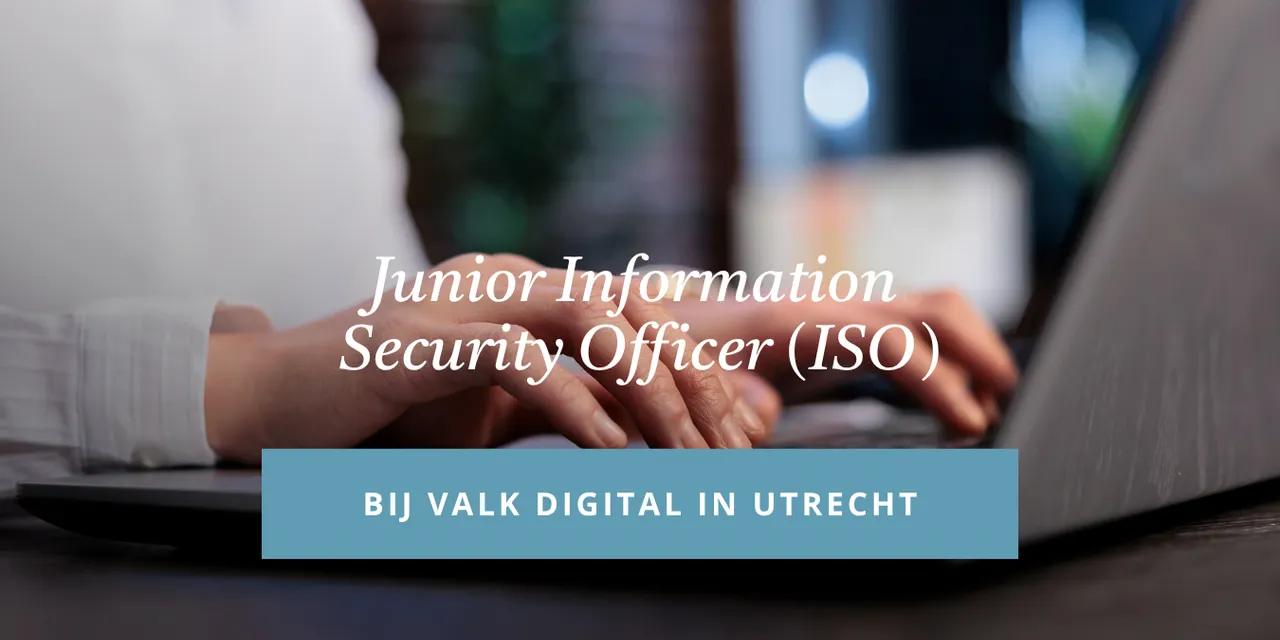 Junior Information Security Officer (ISO)