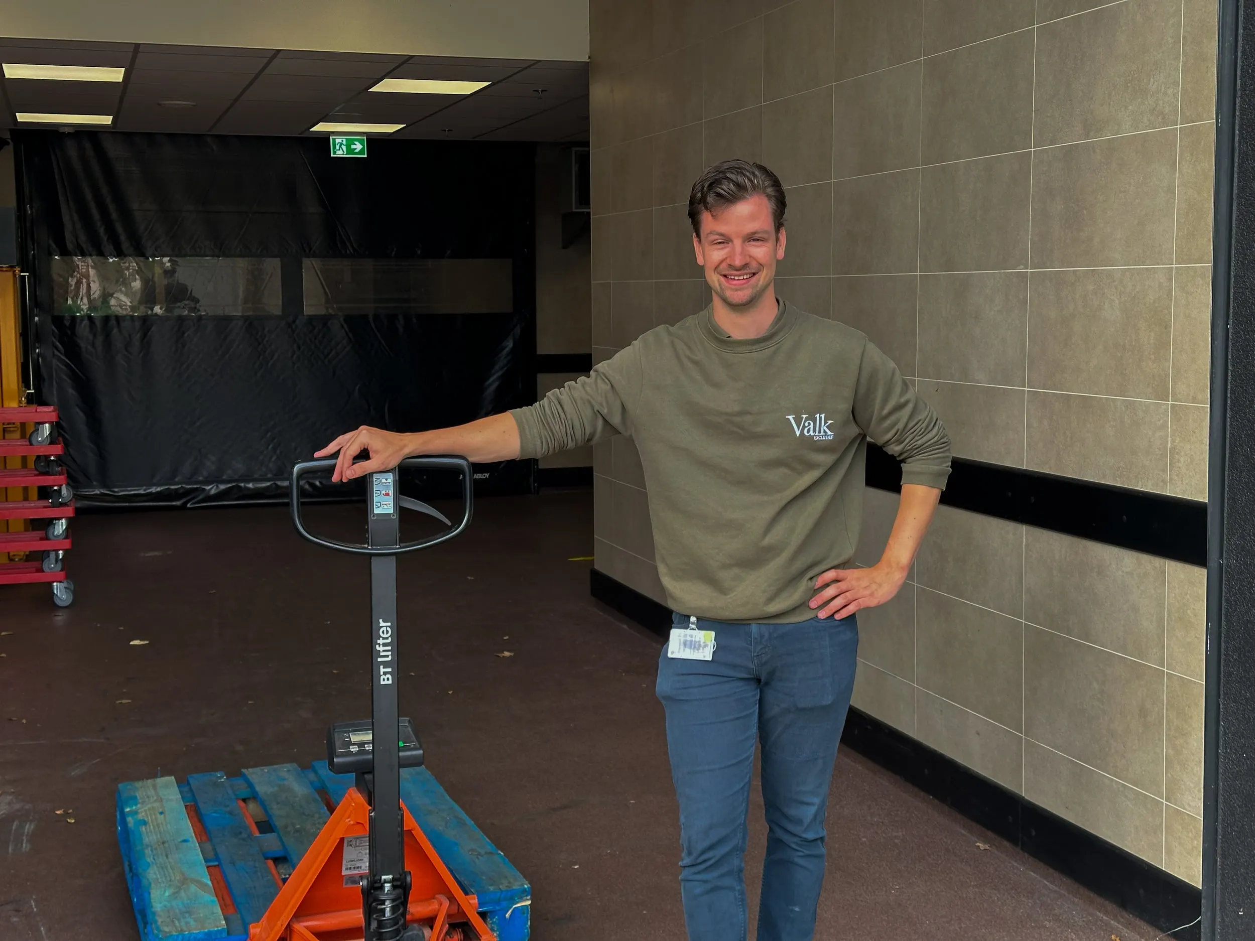 Medewerker goederenontvangst