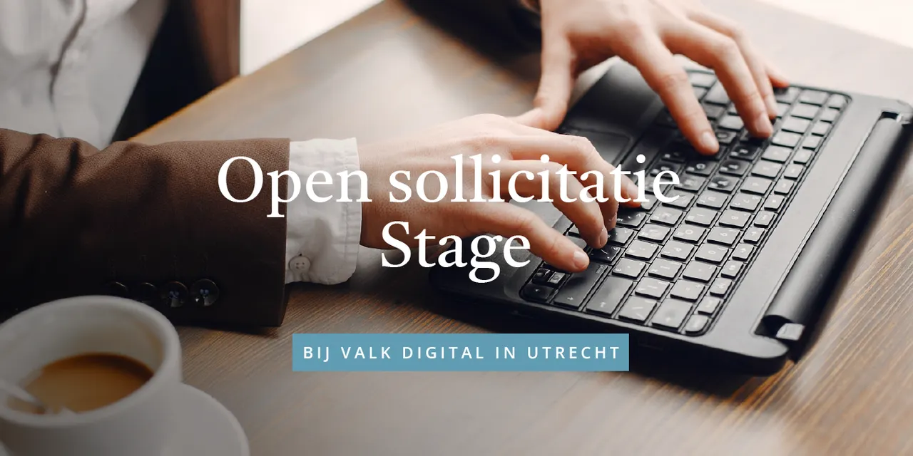 Open sollicitatie - Stage